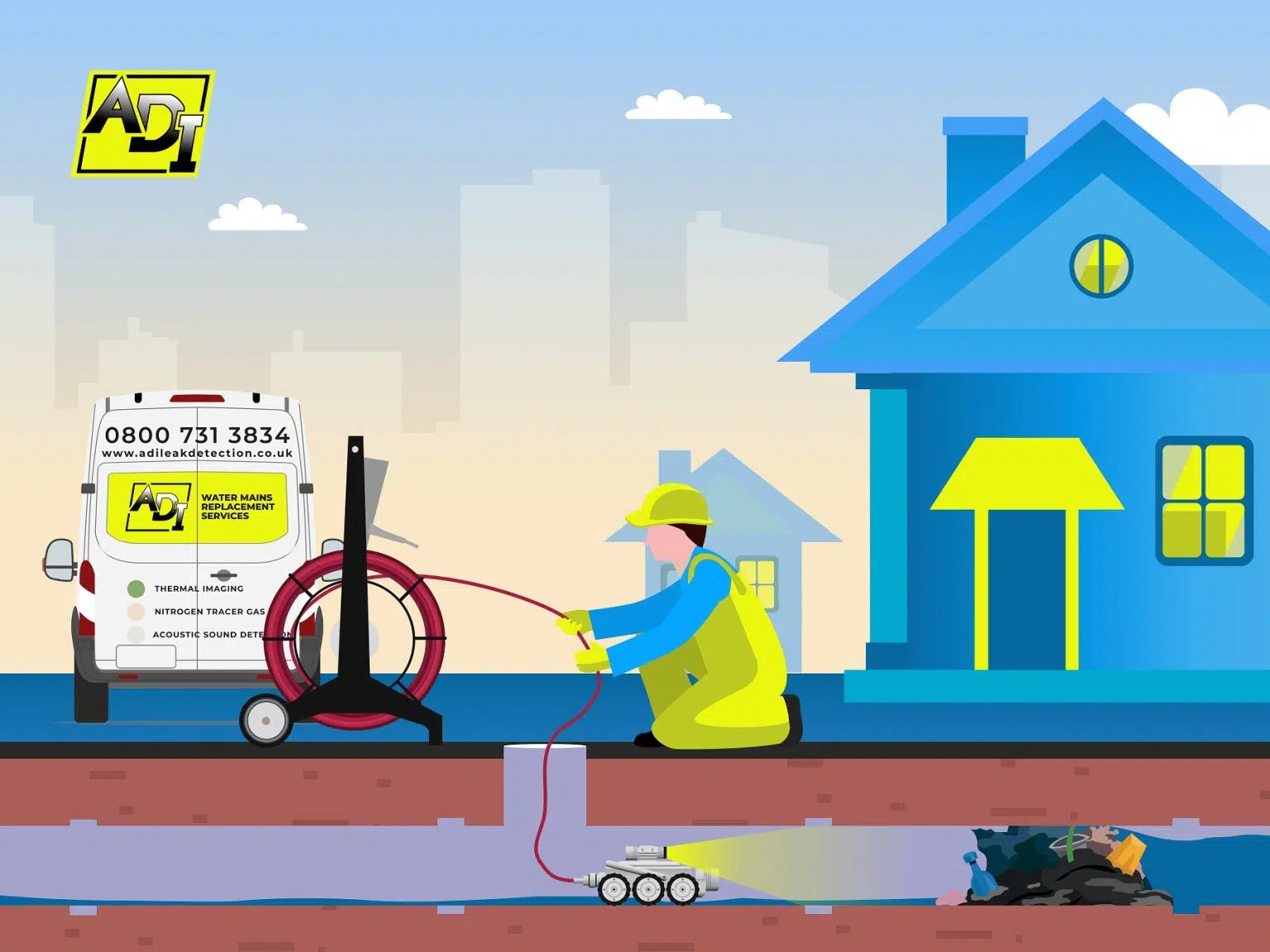 Drainage CCTV Surveys & Investigations Peterborough